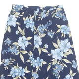 UNIFORM JOHN PAUL RICHARD Womens A-Line Skirt Blue 90s UK 12