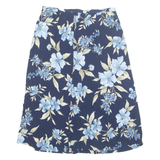 UNIFORM JOHN PAUL RICHARD Womens A-Line Skirt Blue 90s UK 12