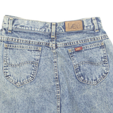 LEE Womens Mini Skirt Blue Short 90s Denim S