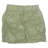 ZARA Womens Mini Skirt Green Short S