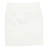 LAUREN RALPH LAUREN Womens Pencil Skirt Cream Short 90s M