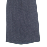 Womens Pleated Skirt Blue Midi 90s Spotted UK 10