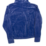 FILA Velour Womens Blue Hoodie S