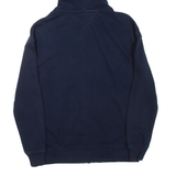 TOMMY JEANS Mens Blue Hoodie Full Zip XXS