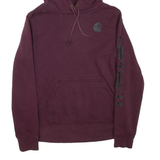 CARHARTT Womens Purple Hoodie M