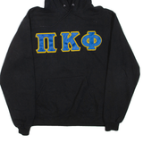 CHAMPION Mens Black Hoodie L