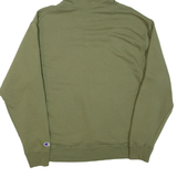 CHAMPION Mens Green Hoodie L