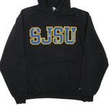 CHAMPION San Jose State University Mens Black Hoodie USA M
