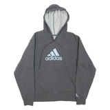 ADIDAS Mens Grey Hoodie M