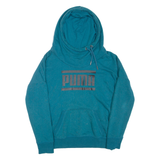PUMA Womens Blue Hoodie UK 12