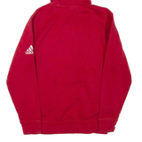 ADIDAS Arsenal Mens Red Hoodie XS
