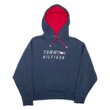 TOMMY SPORT Womens Blue Hoodie M