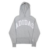 ADIDAS Mens Grey Hoodie S