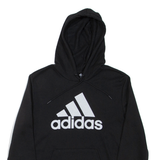 ADIDAS Mens Black Hoodie M