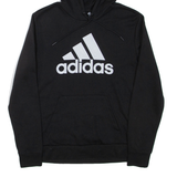 ADIDAS Mens Black Hoodie M