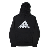 ADIDAS Mens Black Hoodie M