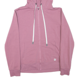 NAUTICA Mens Pink Hoodie Full Zip M
