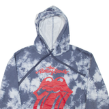 The Rolling Stones Mens Blue Hoodie L