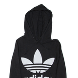 ADIDAS Womens Black Hoodie UK 6