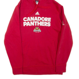 ADIDAS Canadore Panthers Mens Red Hoodie M