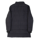 DIESEL Womens Puffer Coat Black Nylon S