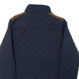 DIESEL Womens Quilted Jacket Blue S