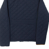 DIESEL Womens Quilted Jacket Blue S