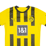 PUMA Borussia Dortmund Mens Football Shirt Jersey Yellow S