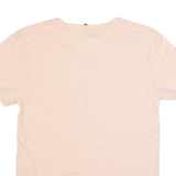 BENCH Womens T-Shirt Pink V-Neck UK 8