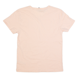 BENCH Womens T-Shirt Pink V-Neck UK 8