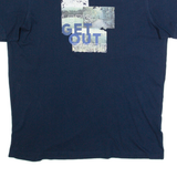 REGATTA Let's Get Out There Mens T-Shirt Blue L