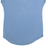 MASSIMO DUTTI Mens T-Shirt Blue V-Neck XS