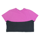 NIKE Cropped Womens T-Shirt Black L