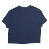 TOMMY JEANS Cropped Womens T-Shirt Blue S