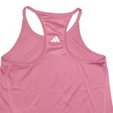 ADIDAS RUNNING Womens Vest Pink Sleeveless XS
