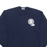 SPIRIT Lightweight Mens Sweatshirt Blue Crew Neck XS