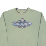 CROFT & BARROW Mens Sweatshirt Green Crew Neck L