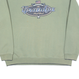 CROFT & BARROW Mens Sweatshirt Green Crew Neck L