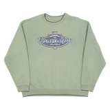CROFT & BARROW Mens Sweatshirt Green Crew Neck L
