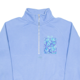 WILD PALMS Womens Sweatshirt Blue M