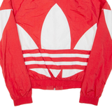 ADIDAS Mens Track Jacket Red XS