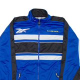 REEBOK Mens Track Jacket Blue M