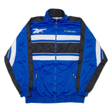 REEBOK Mens Track Jacket Blue M