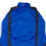REEBOK Mens Track Jacket Blue M
