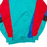 ADIDAS Mens Track Jacket Green Colourblock L