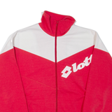 LOTTO Mens Track Jacket Red M