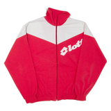 LOTTO Mens Track Jacket Red M