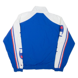 CHAMPION Mens Track Jacket Blue Colourblock M