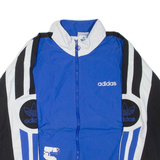 ADIDAS Mens Track Jacket Blue Colourblock L