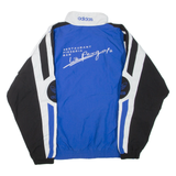 ADIDAS Mens Track Jacket Blue Colourblock L